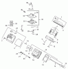Rasen- und Garten Traktoren 30612TE - Toro Groundsmaster 120 Tractor (SN: 230000001 - 230999999) (2003) Spareparts HEAD / VALVE / BREATHER ASSEMBLY (KOHLER CH20QS-PS64677)