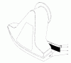 Laubbläser / Laubsauger 62933 - Toro 5 hp Lawn Blower (SN: 5000001 - 5999999) (1975) Spareparts FLAP KIT MODEL NO. 59086