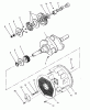Rasen- und Garten Traktoren Y1-16OEE4 - Toro 616-Z Tractor (SN: 2000001 - 2999999) (1992) Spareparts CRANKSHAFT, CAMSHAFT & FLYWHEEL ASSEMBLY