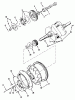 Rasen- und Garten Traktoren Z1-24OE03 - Toro 724-Z Tractor (1990) Spareparts CRANKSHAFT, CAMSHAFT & FLYWHEEL