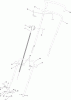 Rasenmäher 02611 - Toro HoverPro 550 Machine (SN: 313000001 - 313999999) (2013) Spareparts HANDLE ASSEMBLY