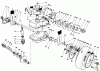 Rasenmäher 22035 - Toro Walk-Behind Mower (SN: 9000001 - 9006453) (1989) Spareparts GEAR CASE ASSEMBLY (MODEL 22035)