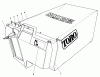 Rasenmäher 22623 - Toro Walk-Behind Mower (SN: 7000001 - 7999999) (1987) Spareparts GRASS BAG ASSEMBLY NO. 11-5609