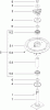 Zerto-Turn Mäher 74249 (Z500) - Toro Z Master Mower, 60" 7-Gauge Side Discharge Deck (SN: 270000001 - 270002000) (2007) Spareparts SPINDLE ASSEMBLY NO. 107-8504