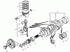 Compact Utility Loaders 22302 - Toro Dingo 220-D Traction Unit (SN: 990001 - 999999) (1999) Spareparts PISTON AND CRANKSHAFT ASSEMBLY