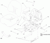Zerto-Turn Mäher 74268 (Z590-D) - Toro Z Master Mower, 60" TURBO FORCE Side Discharge Deck (SN: 311000001 - 311999999) (2011) Spareparts DELUXE SEAT ASSEMBLY NO. 110-0838