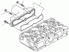 Compact Utility Loaders 22303 - Toro Dingo 320-D Traction Unit (SN: 200000001 - 200000500) (2000) Spareparts INLET MANIFOLD ASSEMBLY