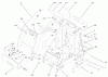 Compact Utility Loaders 22303TE - Toro Dingo 320-D Compact Utility Loader (SN: 210000001 - 210999999) (2001) Spareparts FRAME AND LOADER ARM ASSEMBLY