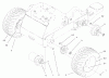 Compact Utility Loaders 22303TE - Toro Dingo 320-D Compact Utility Loader (SN: 220000001 - 220999999) (2002) Spareparts WHEEL AND MOTOR ASSEMBLY
