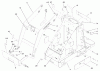 Compact Utility Loaders 22305A - Toro Dingo 322 Compact Utility Loader (SN: 210000001 - 210999999) (2001) Spareparts FRAME AND LOADER ARM ASSEMBLY