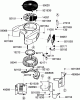 Zerto-Turn Mäher 74925 - Toro Z Master G3 Riding Mower, 60" TURBO FORCE Side Discharge Deck (SN: 290000001 - 290999999) (2009) Spareparts COOLING EQUIPMENT ASSEMBLY KAWASAKI FX801V-AS04