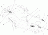 Zerto-Turn Mäher 74935 - Toro Z Master G3 Riding Mower, 60" TURBO FORCE Side Discharge Deck (SN: 310000001 - 310999999) (2010) Spareparts DECK DECAL ASSEMBLY NO. 112-4180