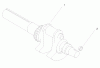 Compact Utility Loaders 22305TE - Toro Dingo 322 Traction Unit (SN: 990001 - 999999) (1999) Spareparts GROUP 1-CRANKSHAFT