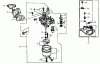 Compact Utility Loaders 22308 - Toro Dingo TX 413 Compact Utility Loader (SN: 250000001 - 250999999) (2005) Spareparts CARBURETOR ASSEMBLY HONDA GX390K1QNE2