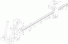 Zubehör 23800 - Toro 2024 Directional Drill (SN: 313000001 - 313999999) (2013) Spareparts THRUST FRAME ASSEMBLY NO. 127-0898