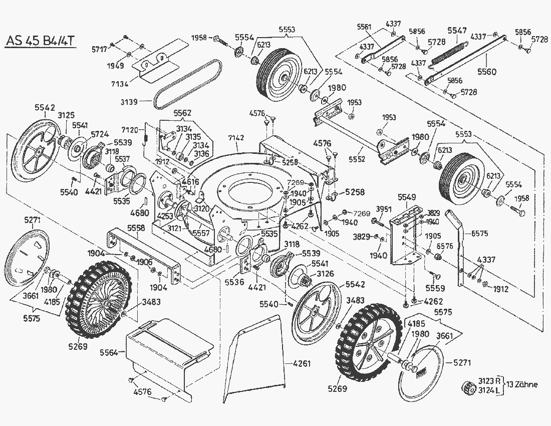 spare parts list