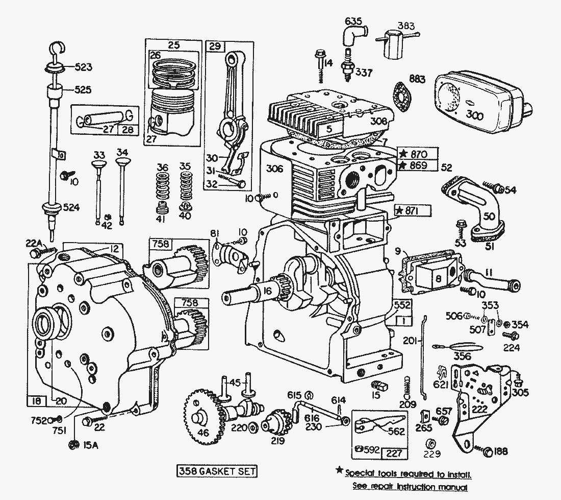spare parts list