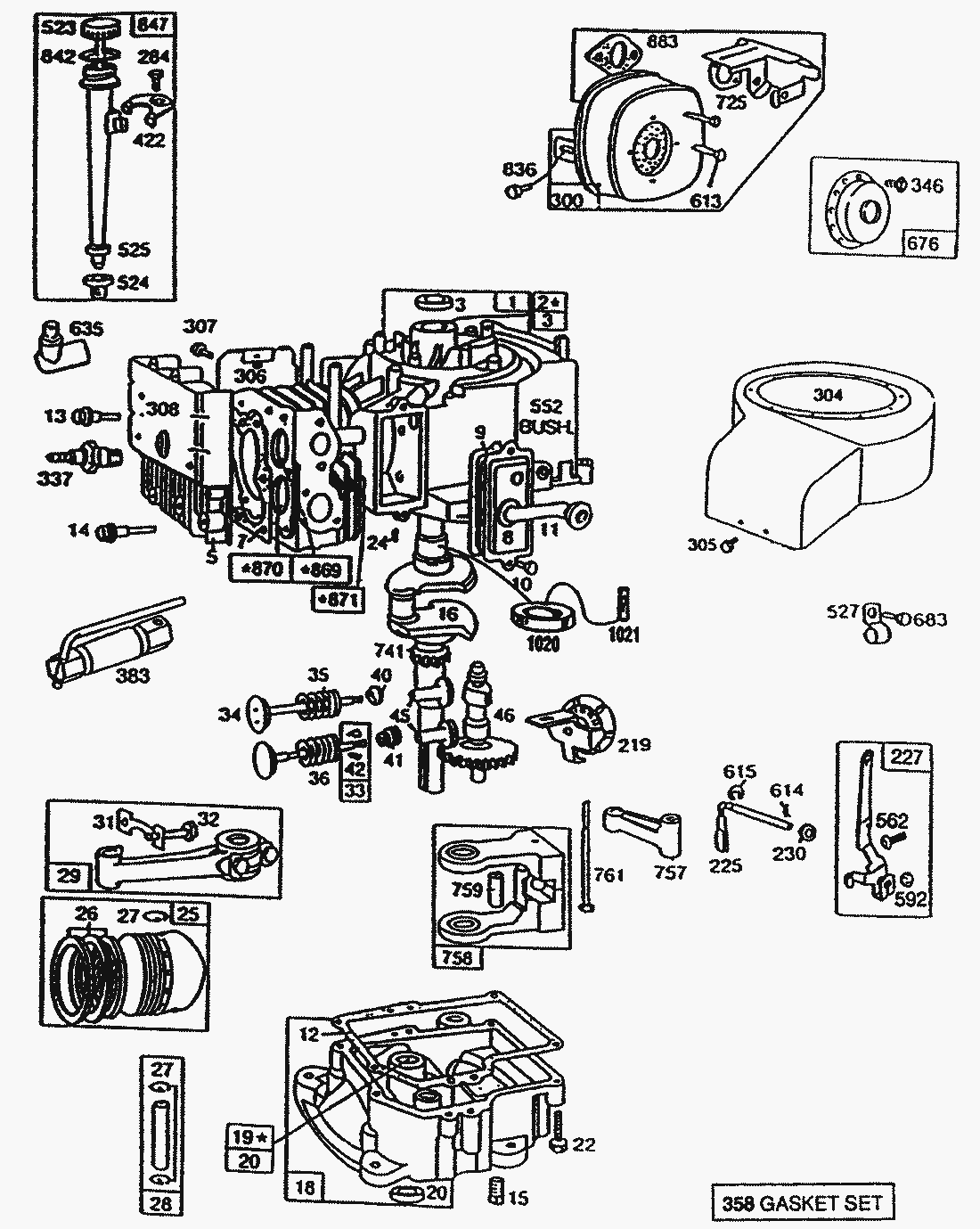 spare parts list