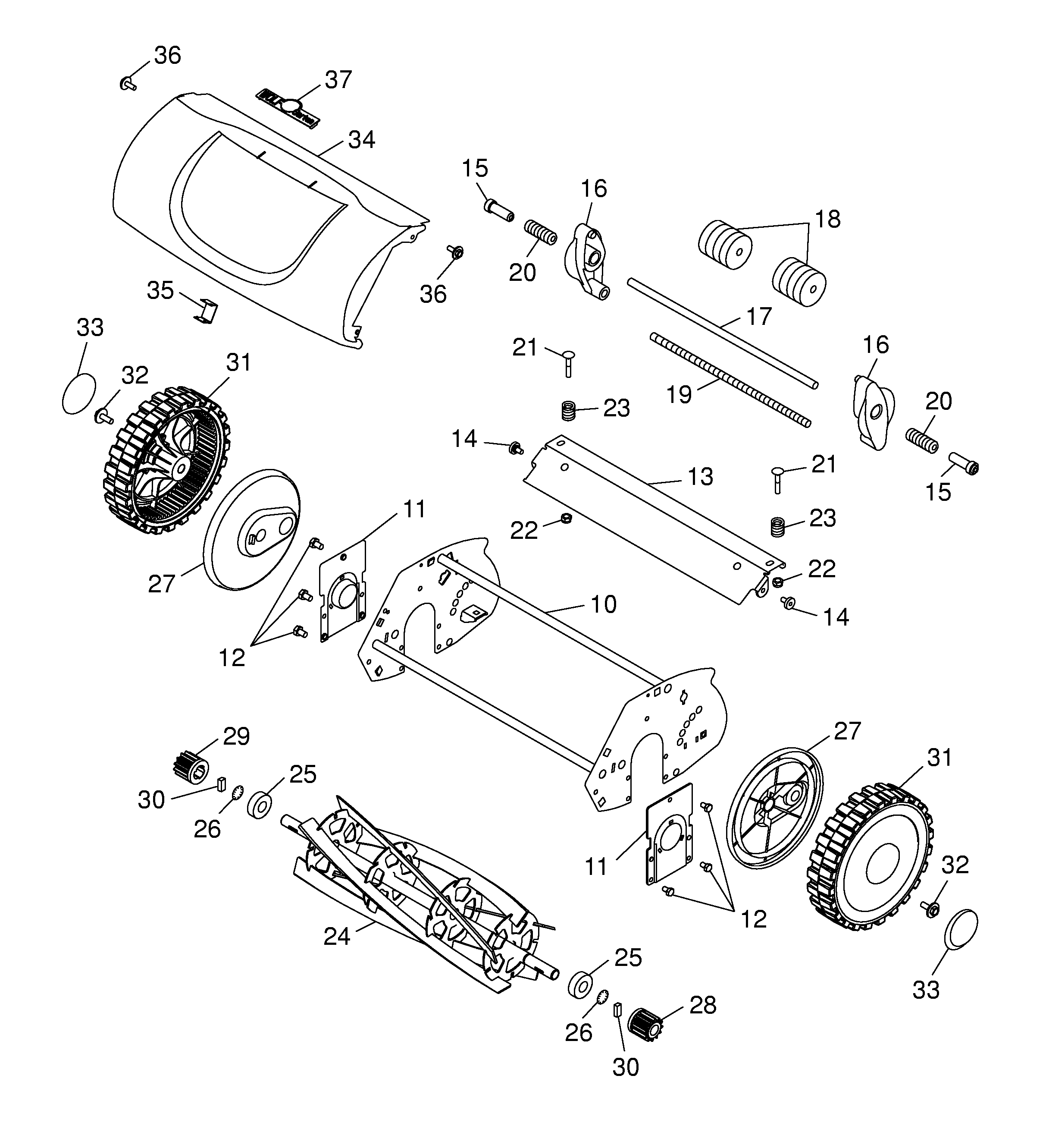 spare parts list